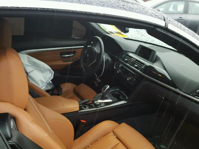 WBA3T1C55GP823670 - 2016 BMW 428 XI SUL BLUE photo 5