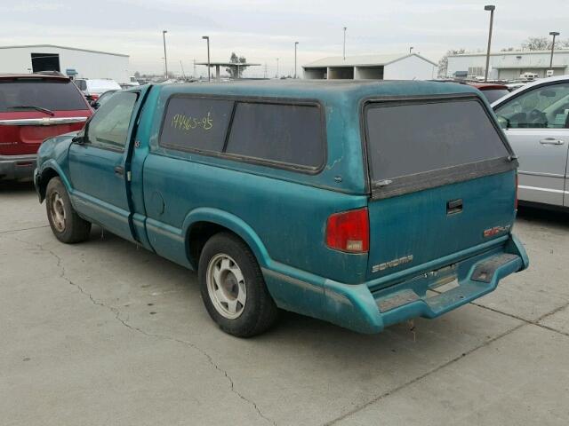 1GTCS1440S8517037 - 1995 GMC SONOMA GREEN photo 3