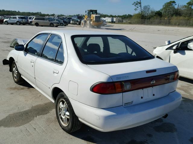 3N1AB41D0XL102924 - 1999 NISSAN SENTRA BAS WHITE photo 3