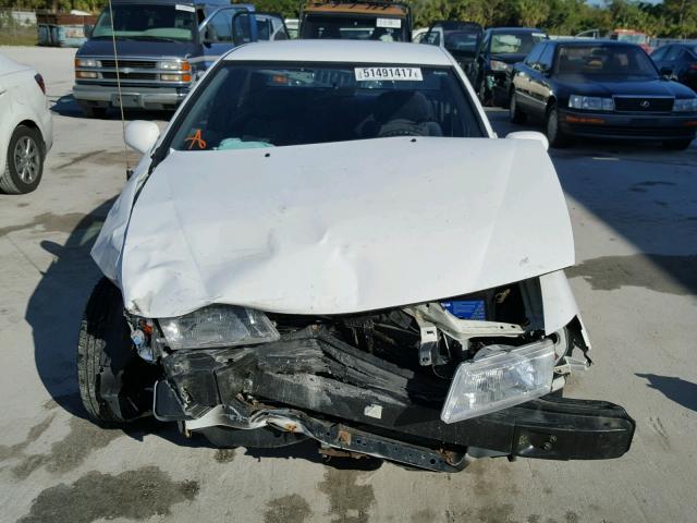 3N1AB41D0XL102924 - 1999 NISSAN SENTRA BAS WHITE photo 9