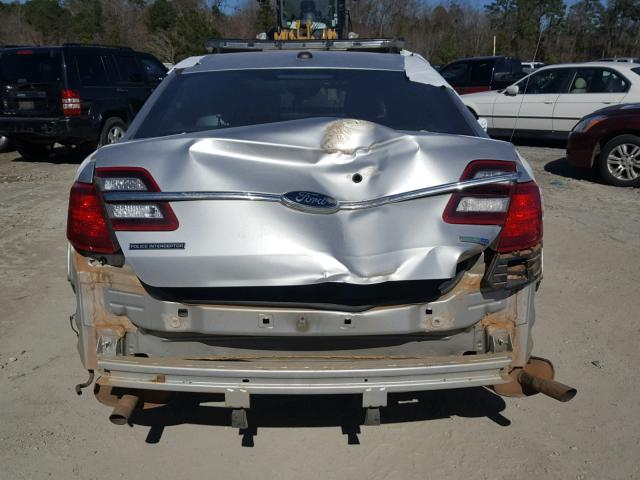 1FAHP2MK7FG159576 - 2015 FORD TAURUS POL SILVER photo 9