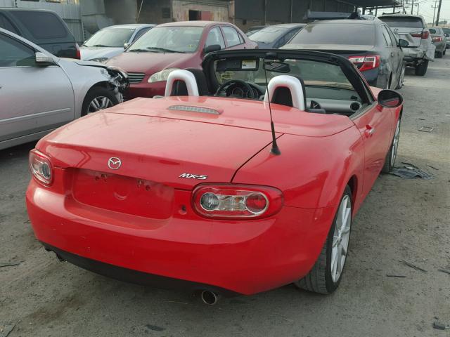 JM1NC2FF1A0211911 - 2010 MAZDA MX-5 MIATA RED photo 4