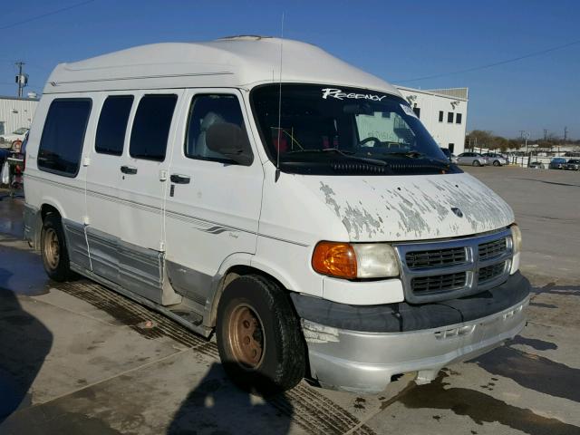 2B6HB11YX2K133927 - 2002 DODGE RAM VAN B1 GRAY photo 1