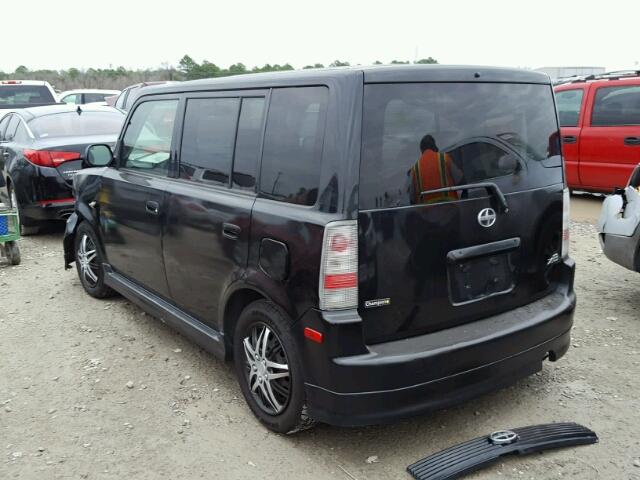 JTLKT324550188737 - 2005 TOYOTA SCION XB BLACK photo 3