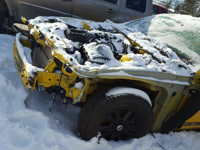 1ZVFT84N065251972 - 2006 FORD MUSTANG YELLOW photo 9