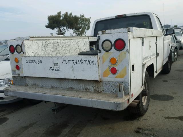 1FDHF25G7VEB53015 - 1997 FORD F250 WHITE photo 4