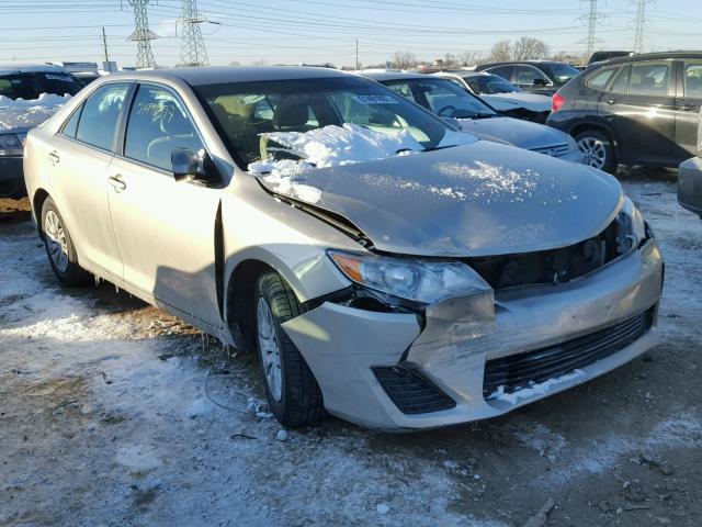 4T1BF1FK3EU766810 - 2014 TOYOTA CAMRY L SILVER photo 1