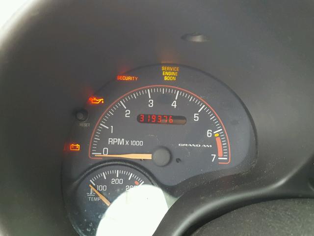 1G2NF52E94M543229 - 2004 PONTIAC GRAND AM S RED photo 8