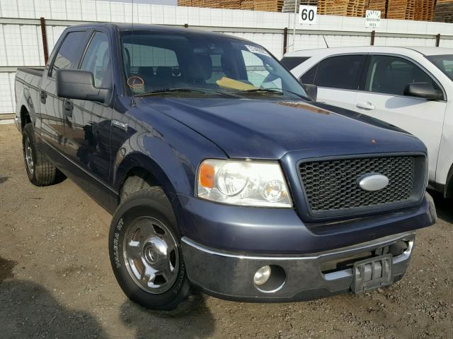 1FTPW12566KB53541 - 2006 FORD F150 SUPER BLUE photo 1