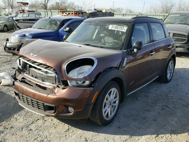 WMWZC5C56FWP46071 - 2015 MINI COOPER S C BROWN photo 2