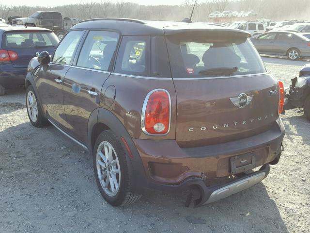 WMWZC5C56FWP46071 - 2015 MINI COOPER S C BROWN photo 3