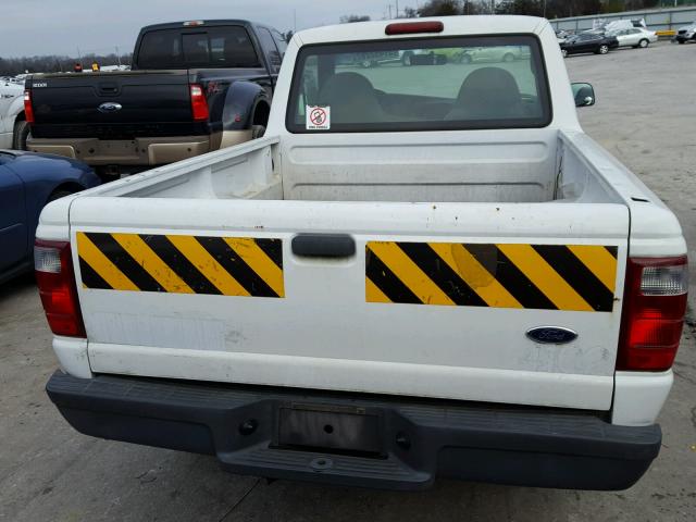 1FTYR10D43PB44714 - 2003 FORD RANGER WHITE photo 6