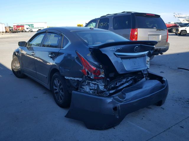 1N4AL3AP9FC469819 - 2015 NISSAN ALTIMA 2.5 GRAY photo 3