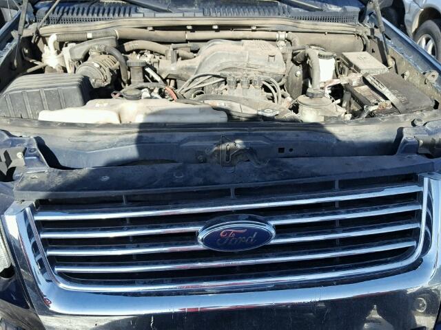 1FMEU73E67UB77306 - 2007 FORD EXPLORER X BLUE photo 7