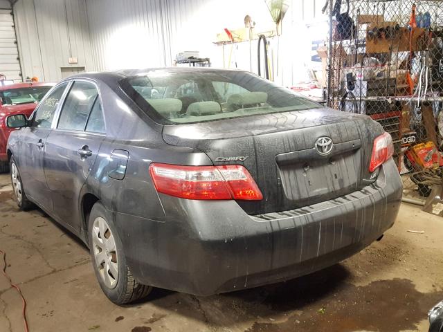 4T4BE46K39R059044 - 2009 TOYOTA CAMRY BASE GRAY photo 3
