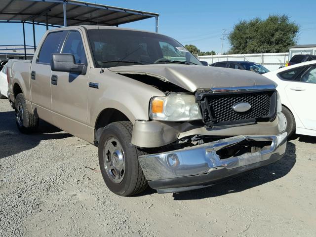 1FTRW12W97KC46217 - 2007 FORD F150 SUPER GOLD photo 1