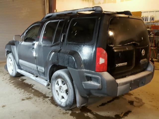 5N1AN08U76C512922 - 2006 NISSAN XTERRA OFF BLACK photo 3