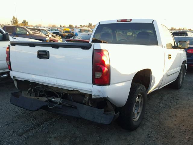 1GCEC14V03Z249357 - 2003 CHEVROLET SILVERADO WHITE photo 4