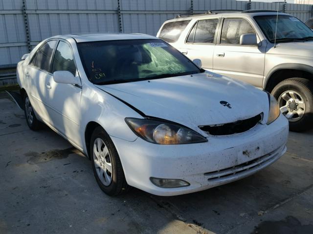 4T1BF30K63U049318 - 2003 TOYOTA CAMRY LE თეთრი ფოტო 1