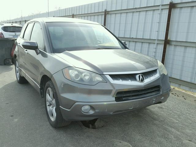 5J8TB18268A018075 - 2008 ACURA RDX CHARCOAL photo 1