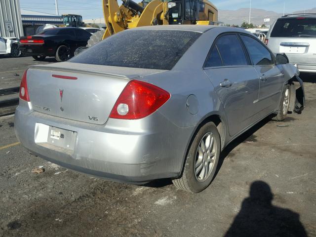 1G2ZG558864240451 - 2006 PONTIAC G6 SE1 GRAY photo 4