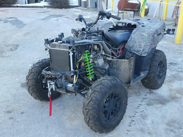 4UF16ATV1GT206638 - 2016 ARCTIC CAT 695CC BLACK photo 2