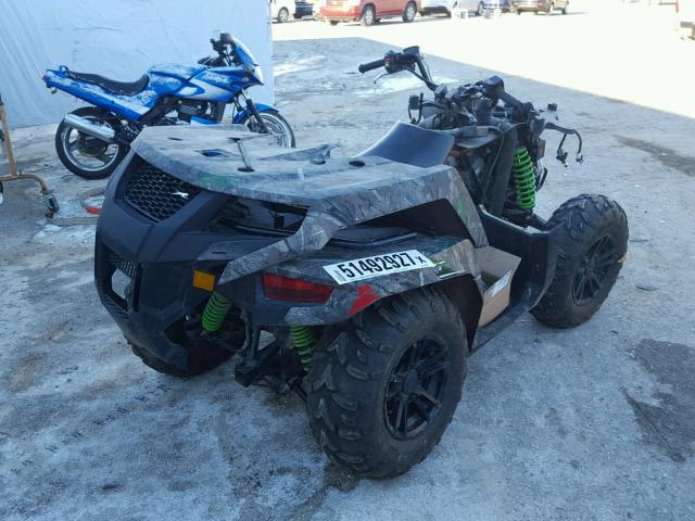 4UF16ATV1GT206638 - 2016 ARCTIC CAT 695CC BLACK photo 4