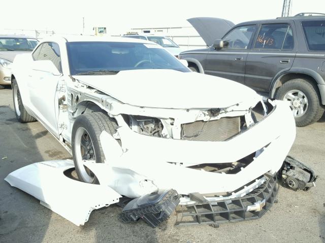 2G1FA1E32C9174493 - 2012 CHEVROLET CAMARO LS WHITE photo 1