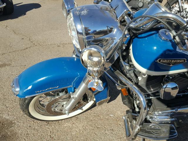 1HD1FRW1X1Y630357 - 2001 HARLEY-DAVIDSON FLHRCI BLUE photo 9