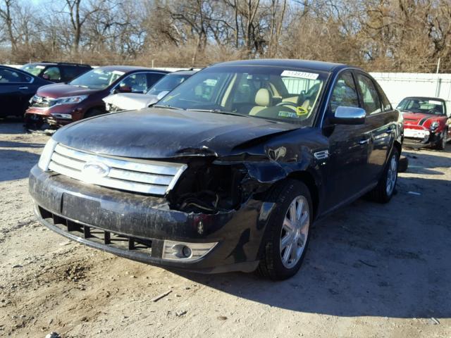 1FAHP28W48G132531 - 2008 FORD TAURUS LIM BLACK photo 2