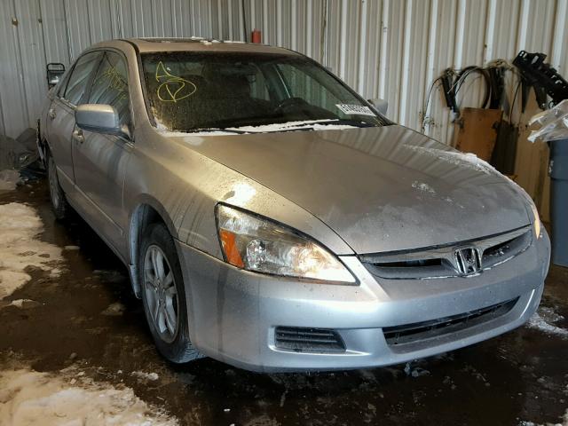 1HGCM56756A014631 - 2006 HONDA ACCORD EX SILVER photo 1