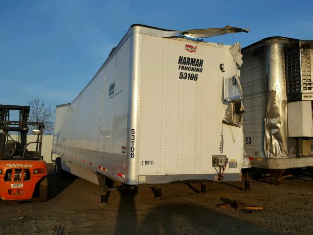 1JJV532D5DL753804 - 2013 CARGO TRAILER WHITE photo 1