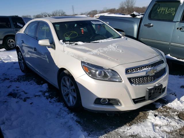 1G11H5SA7DF153454 - 2013 CHEVROLET MALIBU LTZ WHITE photo 1