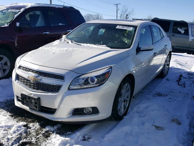 1G11H5SA7DF153454 - 2013 CHEVROLET MALIBU LTZ 白色 照片 2