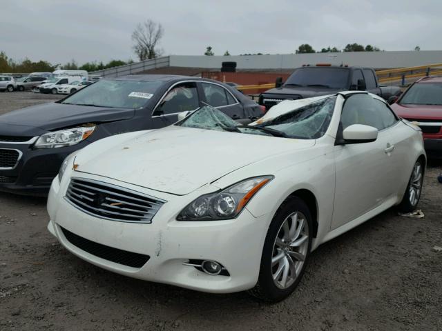 JN1CV6FE0BM951639 - 2011 INFINITI G37 BASE WHITE photo 2