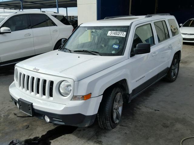 1C4NJPFA5ED793873 - 2014 JEEP PATRIOT LA WHITE photo 2