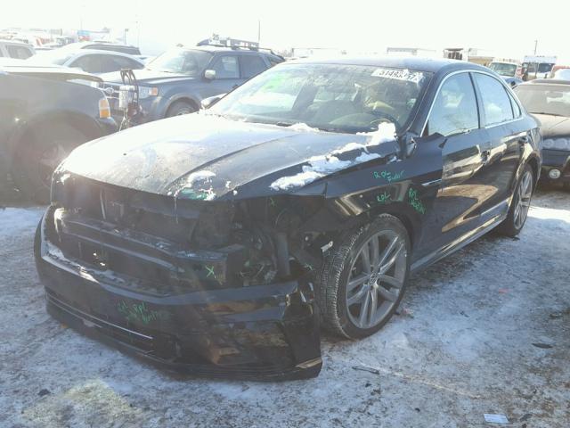 1VWDT7A34HC018809 - 2017 VOLKSWAGEN PASSAT R-L BLACK photo 2