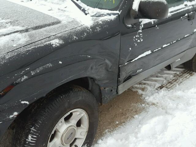 1FMYU70E91UA00628 - 2001 FORD EXPLORER S BLACK photo 9