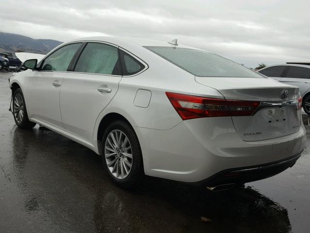 4T1BK1EB9HU260528 - 2017 TOYOTA AVALON XLE WHITE photo 3