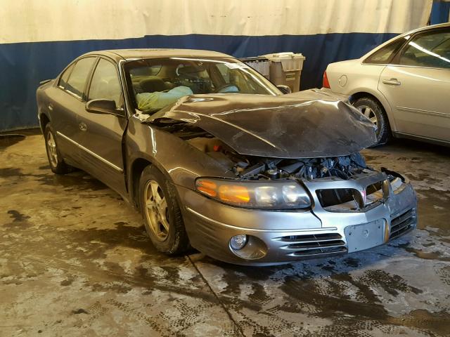 1G2HX54K614234312 - 2001 PONTIAC BONNEVILLE GRAY photo 1