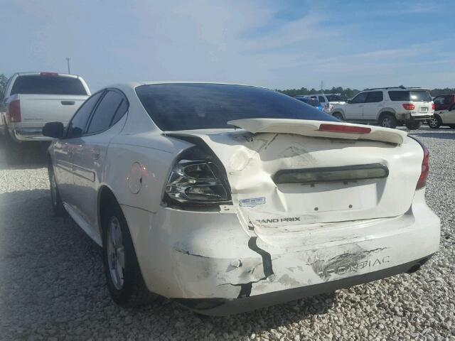 2G2WP552661131271 - 2006 PONTIAC GRAND PRIX WHITE photo 3