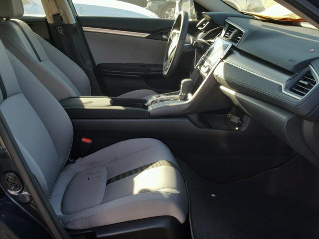 2HGFC2F70HH541298 - 2017 HONDA CIVIC EX ლურჯი ფოტო 5