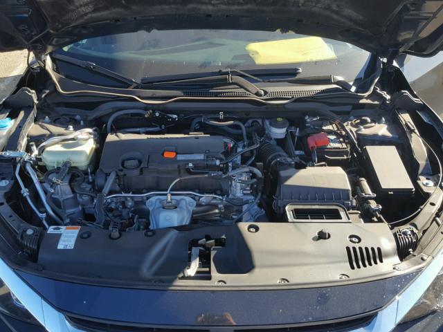 2HGFC2F70HH541298 - 2017 HONDA CIVIC EX BLUE photo 7