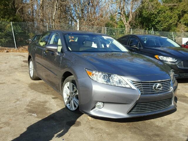 JTHBK1GG8E2114902 - 2014 LEXUS ES 350 GRAY photo 1