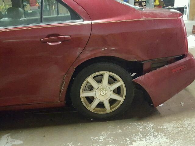 1G6DW677770134426 - 2007 CADILLAC STS RED photo 9