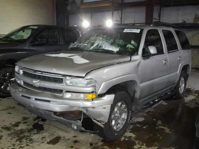 1GNEK13T94R194984 - 2004 CHEVROLET TAHOE K150 GRAY photo 2