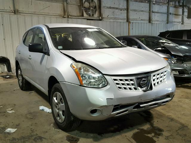 JN8AS58V49W443603 - 2009 NISSAN ROGUE S SILVER photo 1