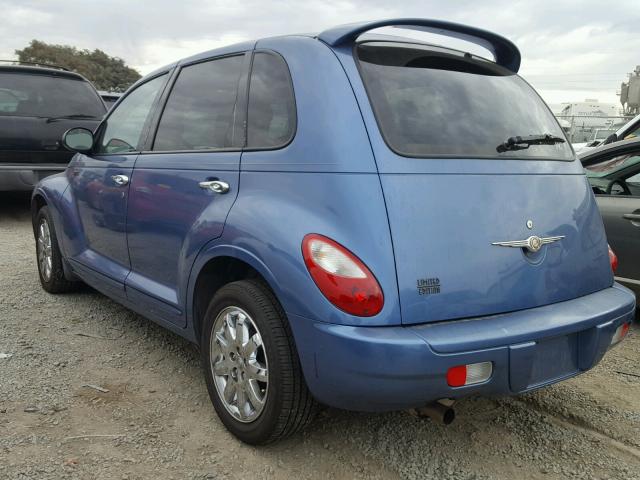 3A8FY68B46T209564 - 2006 CHRYSLER PT CRUISER BLUE photo 3