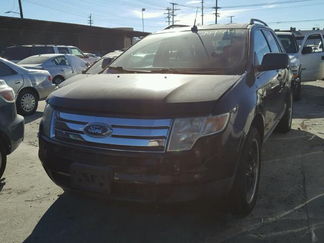 2FMDK36C47BB53595 - 2007 FORD EDGE SE BLACK photo 2