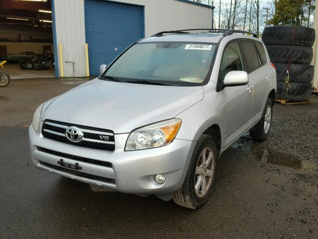 JTMBK31V475034907 - 2007 TOYOTA RAV4 LIMIT SILVER photo 2